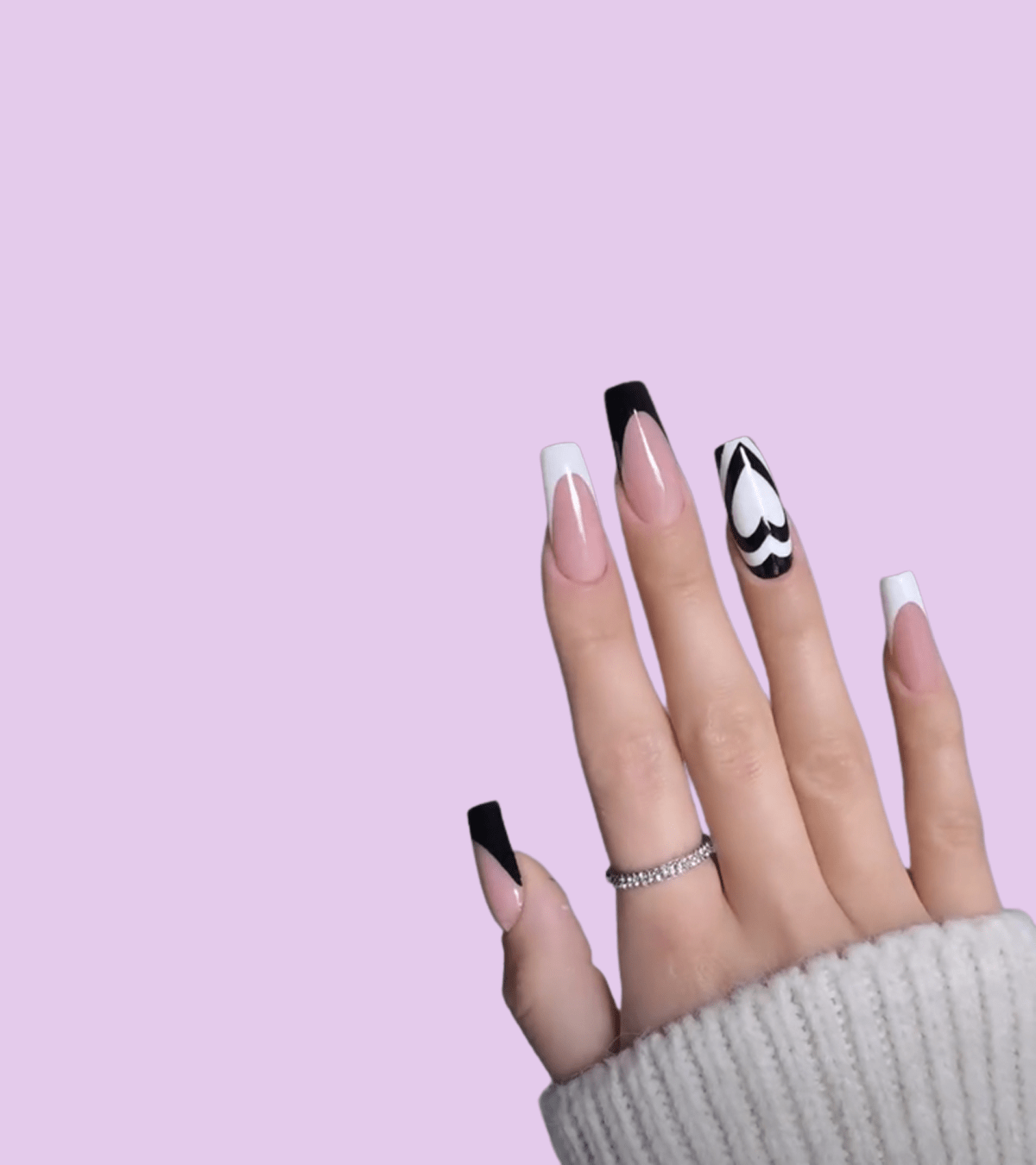 Custom Press On Acrylic Nails | Dazzling Beauty