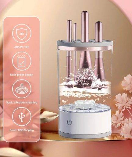 Electric makeup brush clear (automatic)